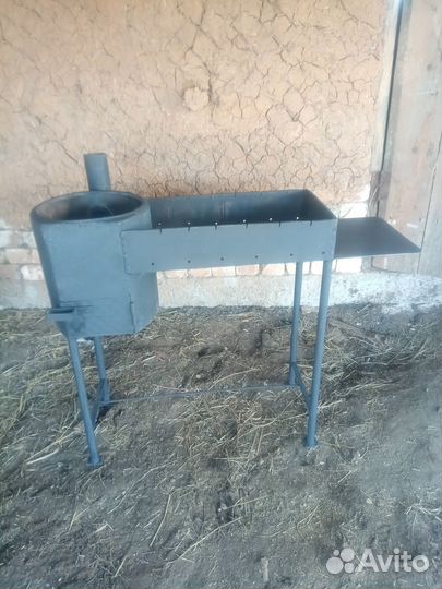 Мангал с подказаником.8мм