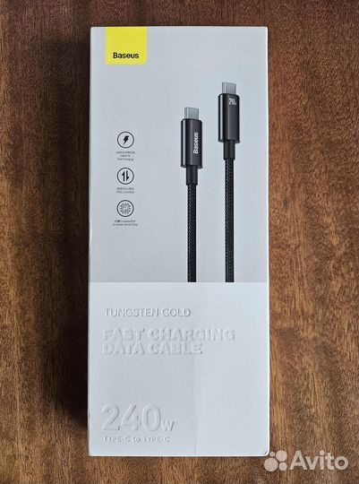 Новый Кабели Baseus Type C - Type C 240W