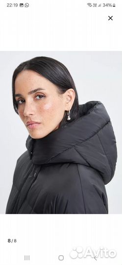 Пуховик зимний женский 42 44 черный