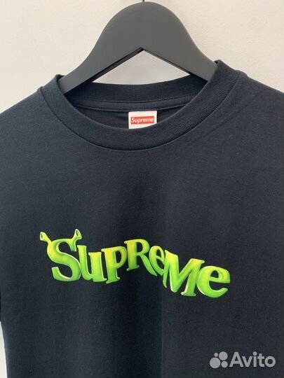 Футболка Supreme Week Shrek Tee Black оригинал