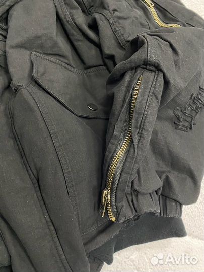 Огромный бомбер balenciaga destroyed jacket