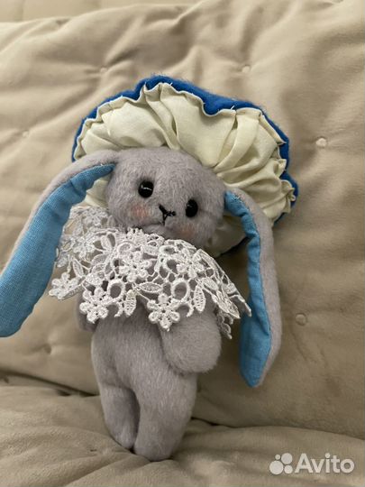 Мягкая игрушка заяц новая