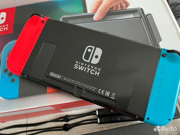 Nintendo Switch прошитый + 128gb