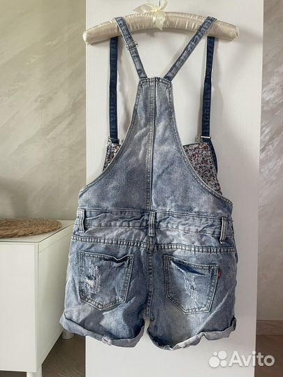 Шорты комбинезон джинсовые на девочку / девушку
