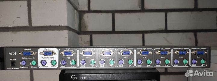 KVM переключатель D-Link dkvm-8E+ провода