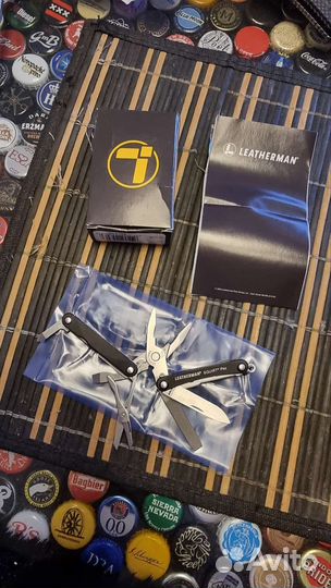 Мультитул Leatherman Squirt PS4 Black 831233