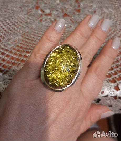 Серебряное кольцо женское