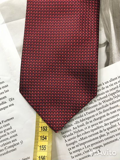 Галстук мужской Gucci винно-красный