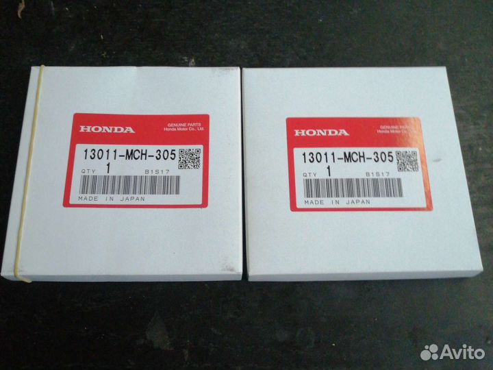 13011-MCH-305 Кольца поршневые, Honda