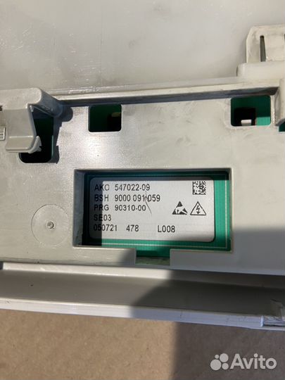 Модуль управления от стиральной машины Siemens