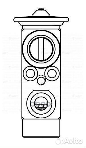 Клапан кондиционера расширительный Ford Focus I