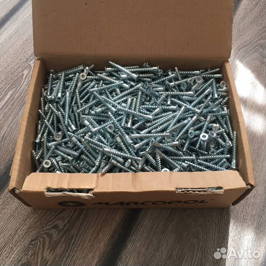 Конфирмат 7.0 X 50 оцинкованный 1000шт Польша