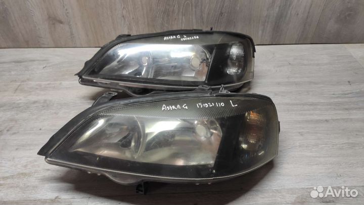 Фара левая опель астра G
