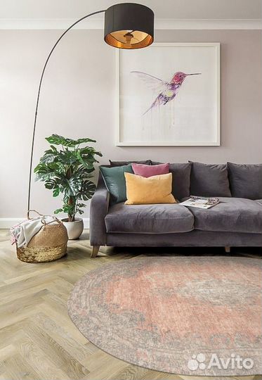 Безворсовый ковер Callista KC2673-K32 овал (140*2