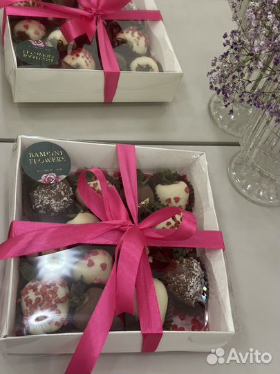 Клубника в шоколаде набор