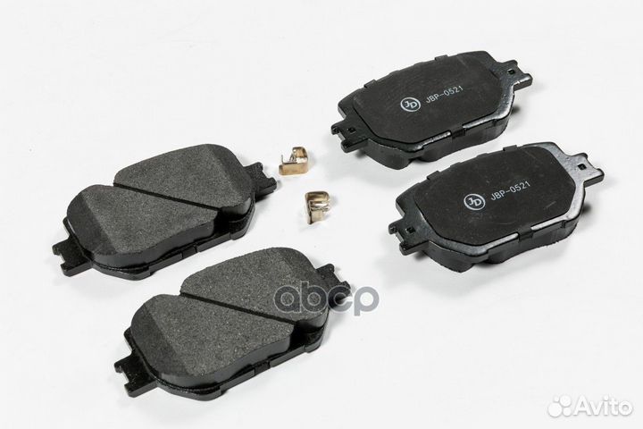 Колодки тормозные дисковые, передние JBP0521 Just