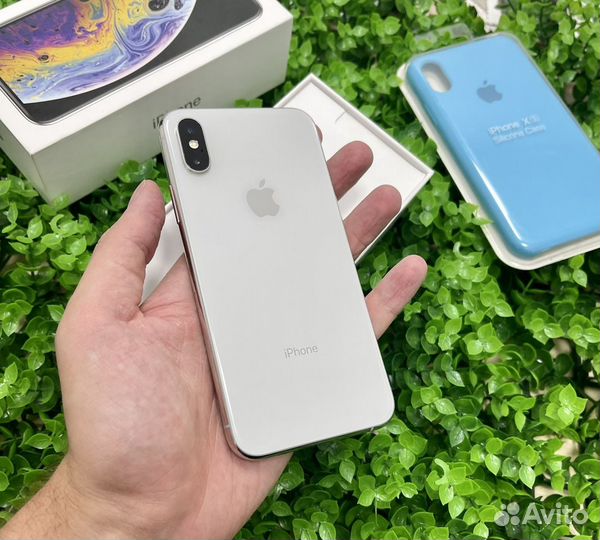 iPhone Xs 64gb Silver Идеал