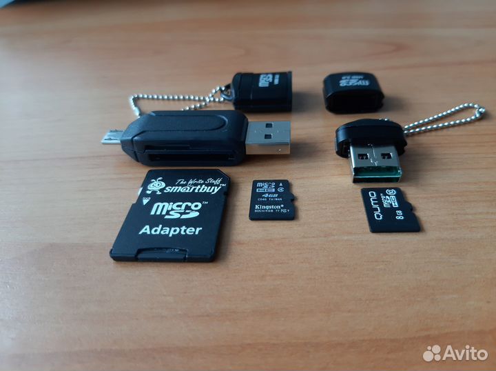 Картридер адаптор usb micro usb