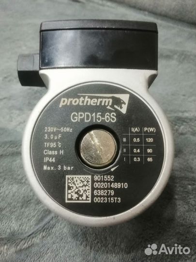 Насос газового котла протерм