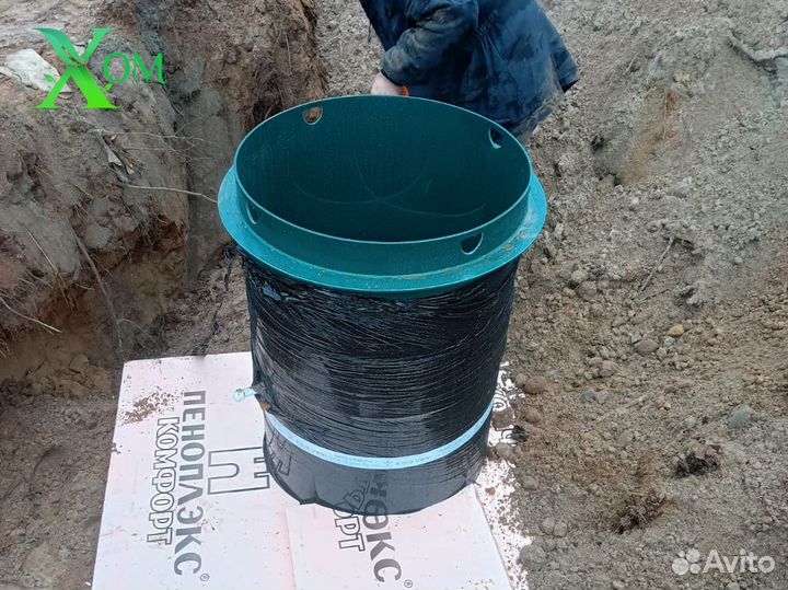 Септик станция биоочистки с монтажными работам