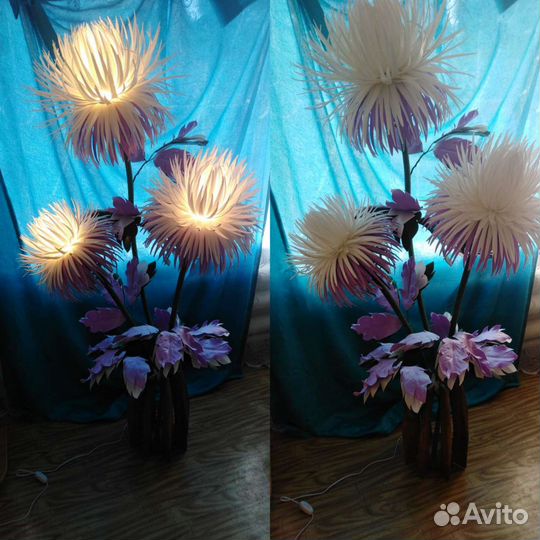 Светильник роза