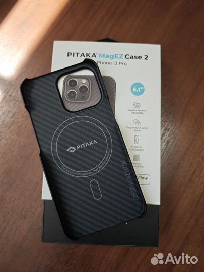 Чехол Pitaka MagEZ Case 2 на iPhone 13 Pro