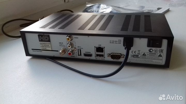 Спутниковый ресивер тюнер медиа приставка hd box