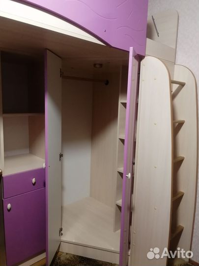 Кровать чердак