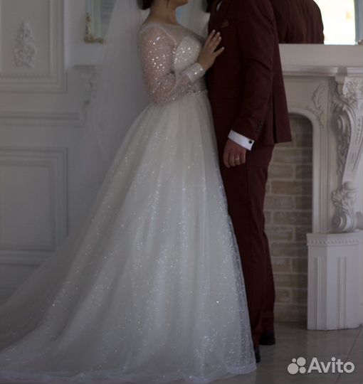 Свадебное платье 48-50
