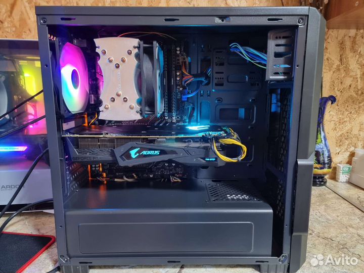Игровой пк core i7/rtx2080super/16гб ddr4/ssd