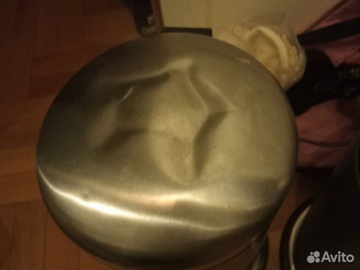 Мусорное ведро IKEA Mjosa 12 л серый 2 шт