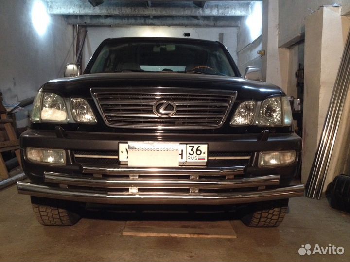 Защита бампера и порогов из нержавеющей стали