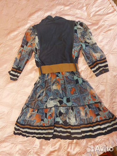 Нарядное платье для девочки 42р