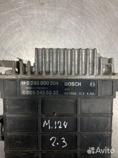 Блок управления двигателем mercedes w124 2.3