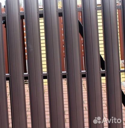 Штакетник металлический, в наличии и под заказ