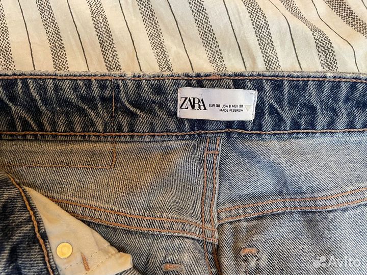 Джинсы zara 38