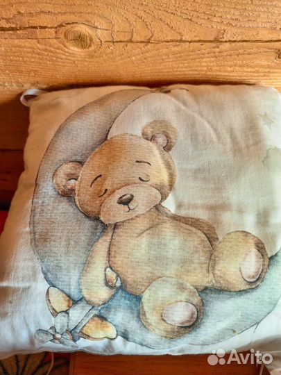 Мягкие бортики для детской кроватки