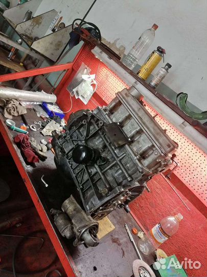 Двигатель skoda fabia 1,4 бензин, после ремонта