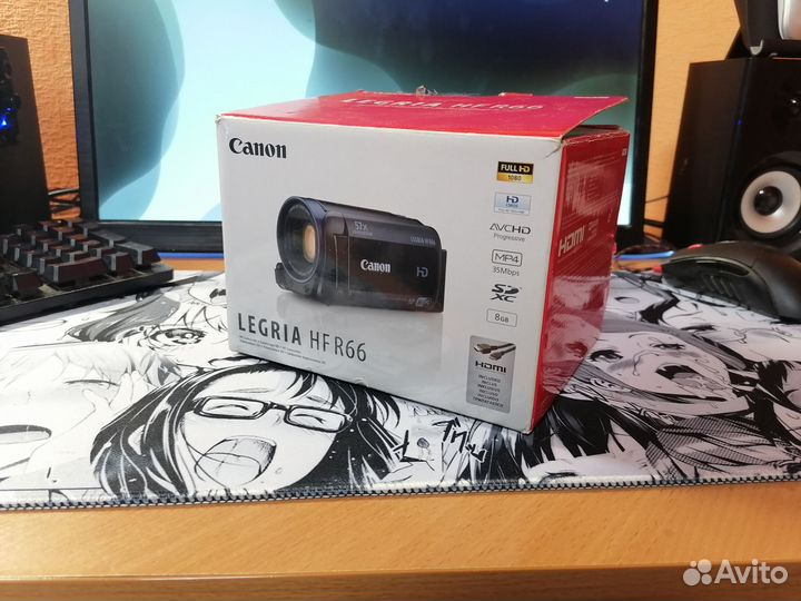 Видеокамера canon legria hf r66
