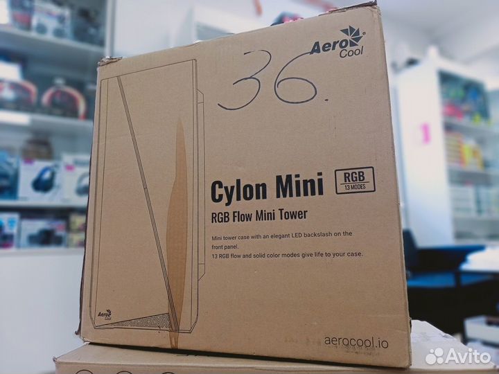 Корпус AeroCool Cylon Mini BG