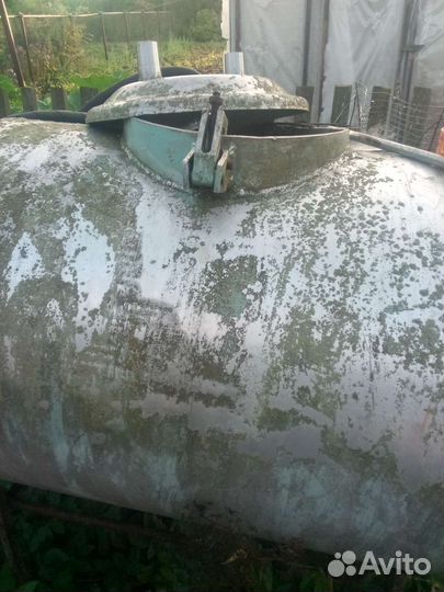 Бочка алюминиевая бу