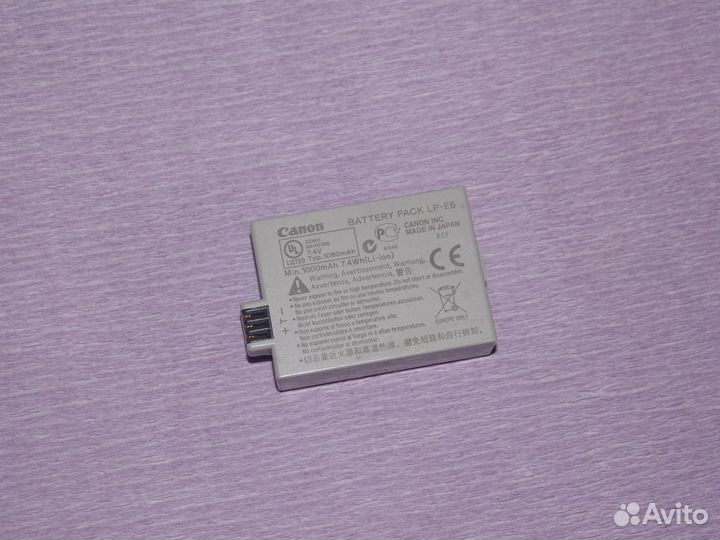 Аккумулятор Canon LP-E5, LP-E10