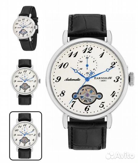 Наручные часы earnshaw, белые