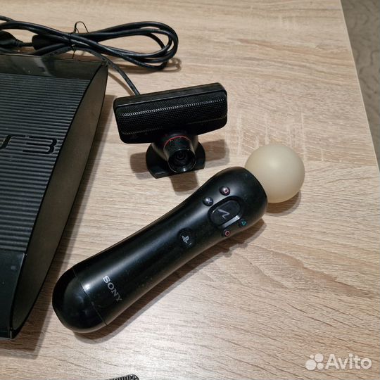 PS3 500gb + прошита Hen + супер комплект