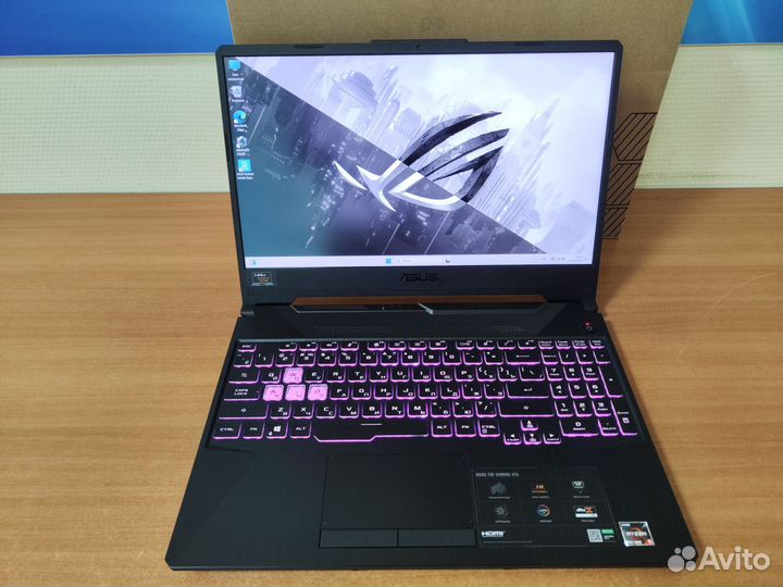 Игровой Asus Tuf в идеале / GTX 1650 Ti / 144Hz