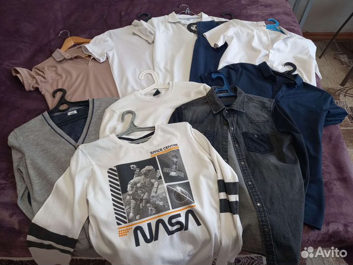 Вещи пакетом на мальчика подростка