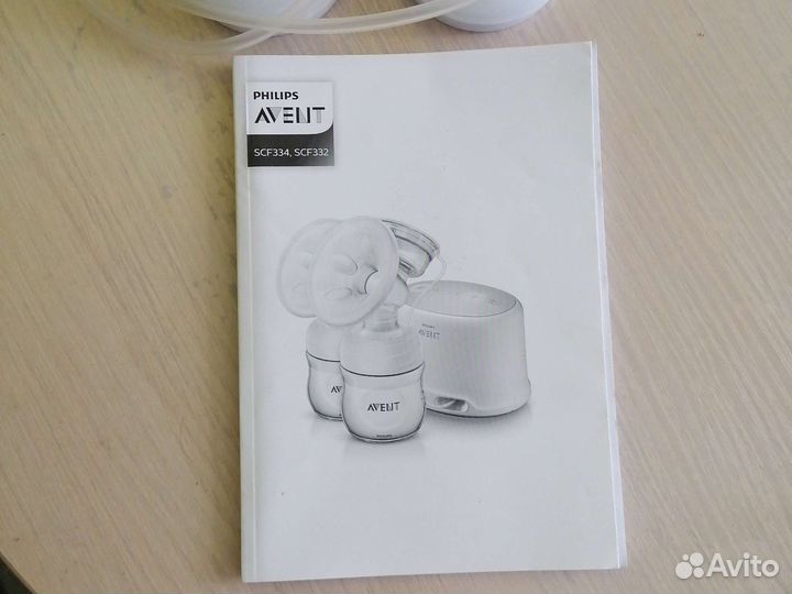 Молокоотсос avent электрический