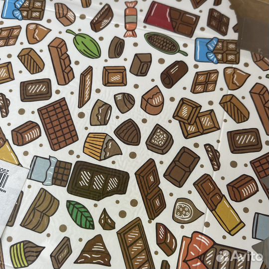 Коробки для десертов 12х12х3 см. 40 шт