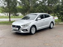 Hyundai Solaris 1.6 MT, 2018, 112 700 км, с пробегом, цена 1 280 000 руб.