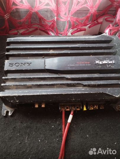 Сабвуфер и усилитель